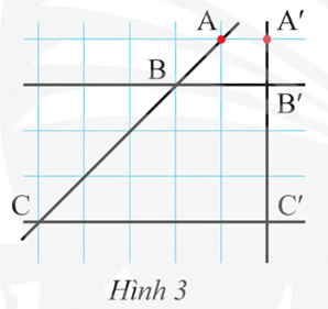 Trong hình 3, chứng minh rằng: AB và BC tỉ lệ với A'B' và B'C'. (ảnh 1)