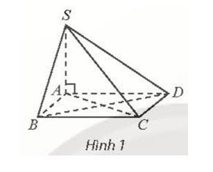 Cho hình chóp S.ABCD có đáy ABCD là hình vuông, SA vuông góc với mặt đáy. Đường thẳng CD  vuông (ảnh 1)