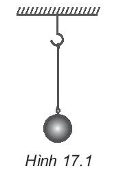 Một vật nặng có khối lượng 0,2 kg được treo vào một sợi dây không dãn (Hình 17.1). Xác định lực căng của dây khi cân bằng. Lấy g = 9,8 m/s2.   A. 0,196 N. B. 1,96 N. C. 19,6 N. D. 196 N. (ảnh 1)