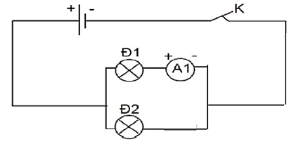 Trong giờ thực hành, các bạn học sinh phải mắc một mạch điện song (ảnh 1)