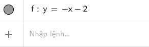 Vẽ đồ thị các hàm số bậc nhất sau:  a) y = −x – 2;  b) y = x – 2 (ảnh 1)