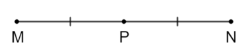 Nếu ta có P là trung điểm của MN thì (ảnh 1)