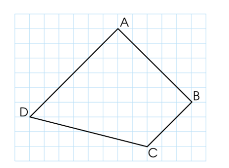 Quan sát hình vẽ sau, hãy dùng ê ke để kiểm tra và chỉ ra:   a) Các cạnh song song với nhau.  (ảnh 1)