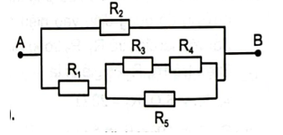 Cho mạch điện như Hình vẽ. Giá trị các điện trở: R1= 5 ôm , R2=7ôm,R3=1ôm, R4= 5ôm, R5= 3ôm . Hiệu điện thế giữa hai đầu đoạn mạch UAB= 21V  .      a) Tính điện trở của đoạn mạch  .  b) Tính cường độ dòng điện qua các điện trở. (ảnh 1)