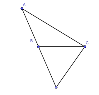 Cho tam giác ABC có AB = 9 cm, AC = 12 cm, BC = 7 cm. Khẳng định nào sau đây là đúng? (ảnh 1)