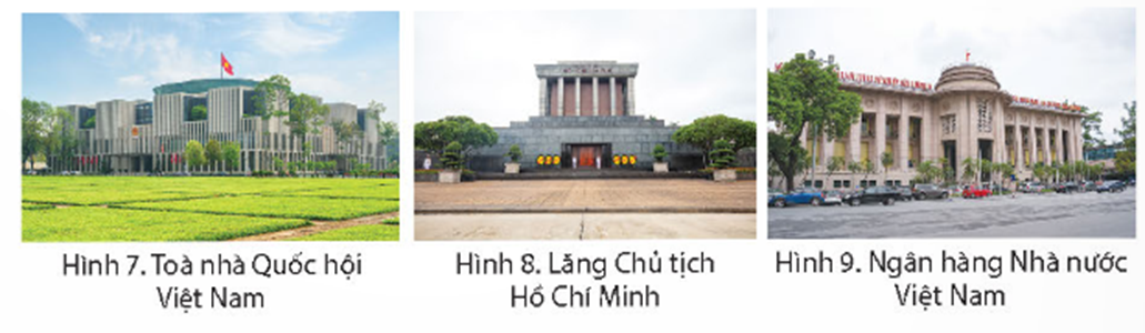 Em hãy điền tên các địa điểm ở Thủ đô Hà Nội vào chỗ trống dưới các hình  (ảnh 2)