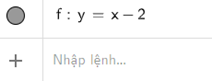 Vẽ đồ thị các hàm số bậc nhất sau:  a) y = −x – 2;  b) y = x – 2 (ảnh 3)