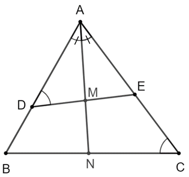 Cho tam giác ABC có ba góc nhọn Chứng minh tam giác AFD đồng dạng tam giác ABC (ảnh 1)