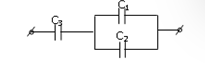 Ba tụ C1 = 3nF, C2 = 2nF, C3 = 20nF mắc như hình vẽ trên. Nối bộ tụ với hiệu điện thế 30V thì tụ C1 bị đánh thủng. Tìm điện tích và hiệu điện thế trên tụ C3:    A. U3 = 15 V; q3 = 300 nC 	 B. U3 = 30 V; q3 = 600 nC. C. U3 = 0 V; q3 = 600 nC 	 D. U3 = 25 V; q3 = 500 nC.  (ảnh 1)