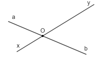 Hai đường thẳng cắt nhau tạo thành mấy tia? A. 2; B. 3; C. 4; D. 5. (ảnh 1)