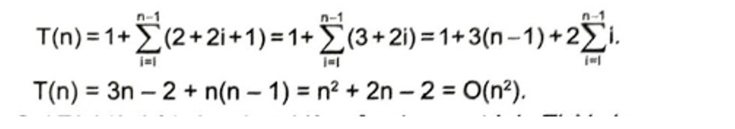 Em hãy xác định thời gian chạy T(n) của thuật toán sắp xếp chèn sau, với n là độ dài của dãy A. (ảnh 2)