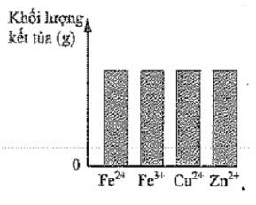 Có bốn dung dịch riêng biệt, mỗi dung dịch chứa 1 gam của một loại ion trong bốn ion (ảnh 5)
