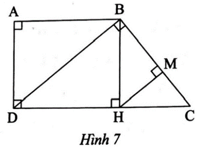 biết tứ giác ABHD là hình chữ nhật. Chứng minh rằng AD^2 = BM . BC (ảnh 1)