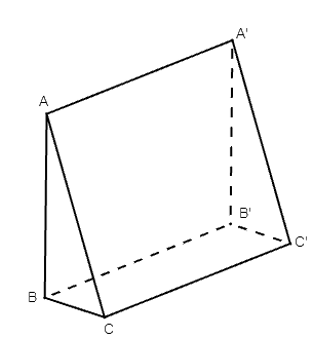 Trong Hình 7 cho ABB’A’, BCC’B’, ACC’A’ là các hình chữ nhật. Chứng minh rằng AB vuông góc CC’, AA’ vuông góc BC.   (ảnh 2)