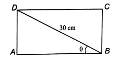 Một thanh xà gồ hình chữ nhật được cắt ra từ một khối gỗ hình trụ có đường kính 30 cm. Hãy tìm (ảnh 2)