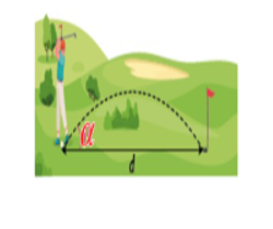 Một quả bóng golf kể từ lúc được đánh đến lúc chạm đất đã di chuyển được một khoảng cách (ảnh 1)