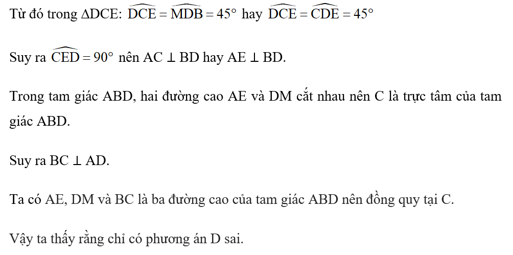 Cho đoạn thẳng AB và điểm M nằm giữa A và B (MA < MB). Vẽ tia Mx vuông góc với AB, (ảnh 2)