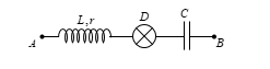 Mạch điện RLC như hình vẽ. Đặt vào hai đầu AB  một hiệu điện thế xoay chiều có dạng u = 200 căn 2 cos(100 pi t + pi/3)V (ảnh 1)