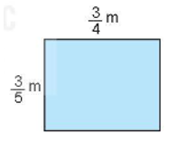 Viết phân số thích hợp vào chỗ chấm. Tấm gỗ hình chữ nhật có chiều dài ….. m và chiều rộng ….. m. Diện tích tấm gỗ đó là ….. m^2. (ảnh 1)
