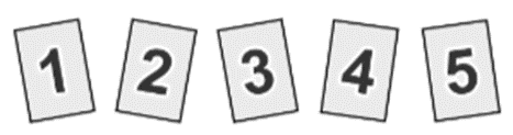 Một chiếc hộp có năm thẻ cùng loại, mỗi thẻ được ghi một trong các số 1, 2, 3, 4, 5, hai thẻ khác nhau thì ghi hai số khác nhau. (ảnh 1)