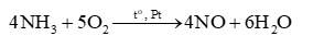 Phương trình hóa học nào sau đây sai A. NH3 + HNO3 suy ra NH4NO3 (ảnh 1)