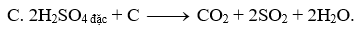 Phản ứng nào dưới đây không đúng A. H2SO4 đặc + FeO (ảnh 3)