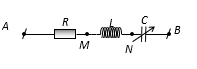 Đặt điện áp xoay chiều có giá trị hiệu dụng và tần số không đổi vào hai đầu đoạn mạch AB như hình bên (ảnh 1)