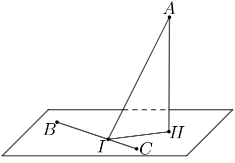 Trong không gian Oxyz, cho ba điểm A (1;1;1), B (2;1;0), C (2;0;2). Gọi (P) là mặt phẳng chứa BC  (ảnh 1)