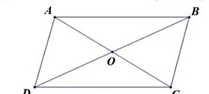 Cho hình vẽ biết AB // CD< AD // BC, AC cắt BD tại O. Chứng minh a) AB = CD; AD = BC. b) OA = OC; OB = OD. (ảnh 1)