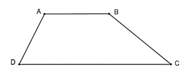 Hình thang ABCD (AB // CD) có có a-d=20 b=2c . Tính các góc của hình thang. (ảnh 1)