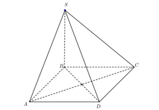 Cho hình chóp S.ABCD có đáy ABCD là hình thoi và SB vuông góc với mặt phẳng (ABCD). Mặt phẳng nào sau đây vuông góc với mặt phẳng (SBD)?  (ảnh 1)