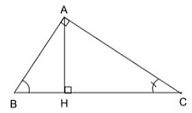 Cho tam giác ABC vuông tại A, đường cao AH. Biết AB = 12cm, BC = 20cm. Tính AC, BH, CH, AH? (ảnh 1)