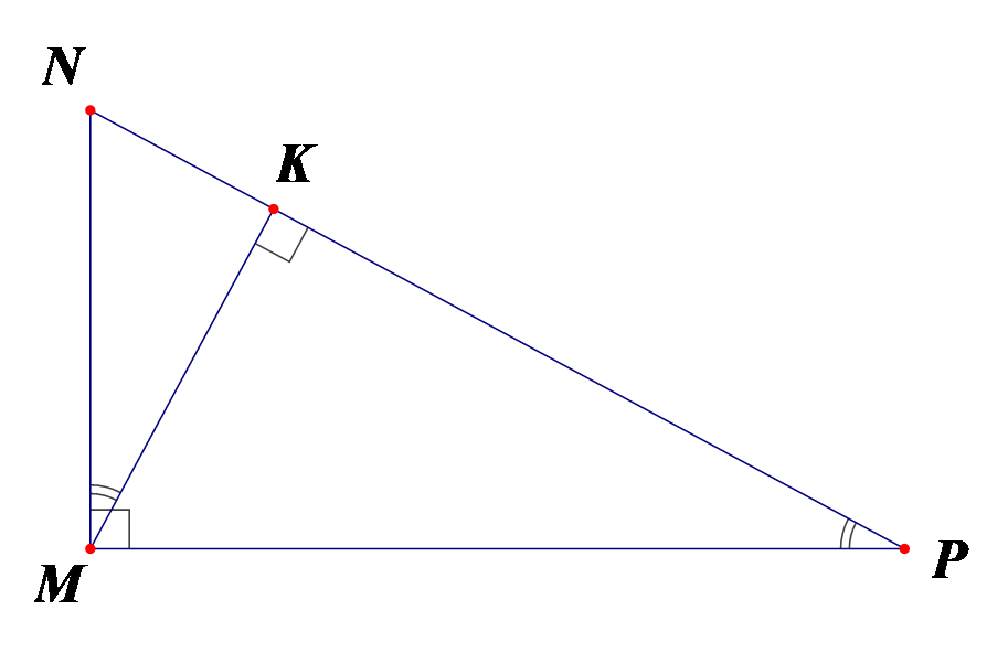 Cho hình vẽ. Cho các khẳng định sau: (I) tam giác KN đồng dạng tam giác PKM (g.g) . (II) tam giác MKP đồng dạng tam giác MNP (g.g) . Khẳng định nào sau đây là đúng? (ảnh 1)