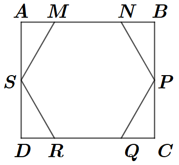 Cho một khối lăng trụ lục giác đều MNPQRS.M’N’P’Q’R’S’ có thể tích bằng  810 căn 3 cm3 và độ dài cạnh đáy là 6cm  (ảnh 1)