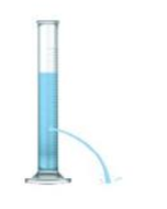 Một bình nước có dạng ống dài chứa đầy nước, có một lỗ thủng để nước chảy ra như hình (ảnh 1)