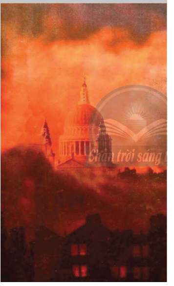 Bức ảnh bên ghi lại thời điểm thành phố Luân Đôn (Anh) bị máy bay Đức ném bom (ảnh 1)