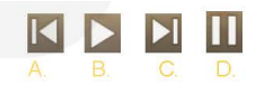 Trong khi video đang được phát, những biểu tượng nào hiển thị trên thanh điều khiển? (ảnh 1)