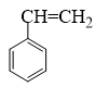 Styrene là một hydrocarbon thơm có công thức phân tử C8H8. Công thức cấu tạo của styrene là (ảnh 1)