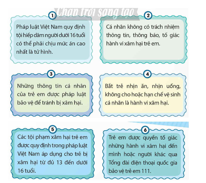 Nhận xét các ý kiến sau:  (ảnh 1)