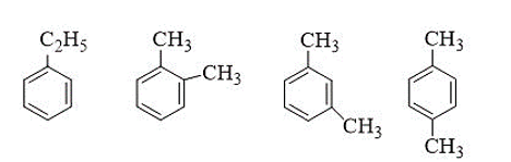 Số đồng phân hydrocarbon thơm ứng với công thức phân tử C8H10 là  (ảnh 1)