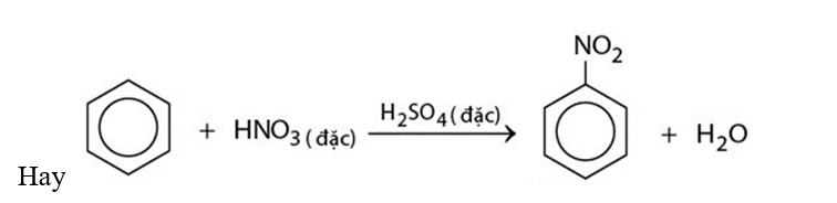 Chất nào sau đây khi tác dụng với hỗn hợp HNO3 và H2SO4 đặc nóng tạo một sản phẩm (ảnh 1)