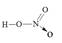 Trong phân tử HNO3, nguyên tử N có: A. hoá trị V, số oxi hoá +5. (ảnh 1)