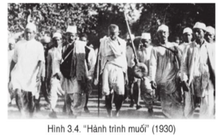 Nêu những nét chỉnh về phong trào dân tộc ở Ấn Độ từ năm 1918 đến năm 1945. (ảnh 1)