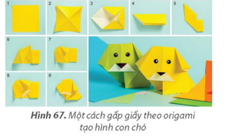 Em hãy sử dụng từ khoá “gấp giấy origami” để tìm kiếm trên YouTube một video hướng dẫn tạo sản phẩm gấp giấy.  (ảnh 1)