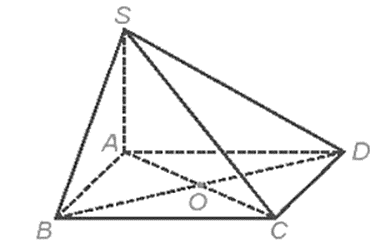 Cho hình chóp S.ABCD có đáy ABCD là hình chữ nhật  (ảnh 1)
