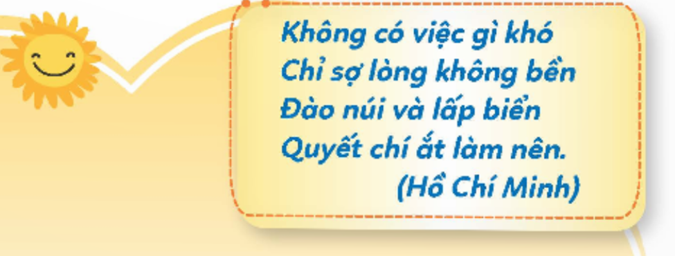 Em hãy tìm hiểu về một tấm gương học sinh vượt khó và chia sẻ với các bạn theo gợi ý:  - Giới thiệu về bạn đó và những khó khăn mà bạn đã gặp. (ảnh 1)