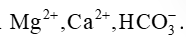 a) Khi đun nóng nước có tính cứng tạm thời, phần lớn ion Ca2+ và Mg2+ được tách ra khỏi nước ở dạng kết tủa muối carbonate. (ảnh 1)