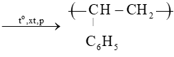 Cho biết các monomer dùng để điều chế các polymer sau:    Viết phương trình hoá học của từng phản ứng tạo polymer.  (ảnh 2)