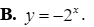Hàm số nào sau đây là hàm số mũ A. y = 2^(x/2) (ảnh 2)
