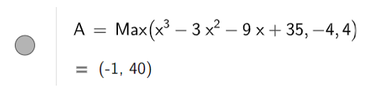 Tìm giá trị lớn nhất và giá trị nhỏ nhất của các hàm số sau:  a) y = x3 – 3x2 – 9x + 35 trên đoạn [−4; 4]; (ảnh 1)